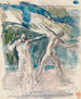 To mænd - Magnus Enckell — visning af kunstværket