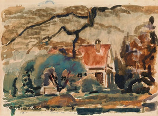 kunstnerens villa i Kilo - Magnus Enckell — visning af kunstværket