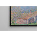 Reproduktion af maleriet af huset i haven i Antibes - Claude Monet