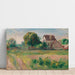 Reproduktion af maleriet Huse i Essoyes - Pierre-Auguste Renoir