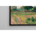 Reproduktion af maleriet Huse i Essoyes - Pierre-Auguste Renoir