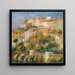 Maisons sur une Colline - Pierre-Auguste Renoir — indrammet kunstværk på væggen