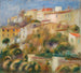 Maisons sur une Colline - Pierre-Auguste Renoir — visning af kunstværket