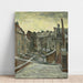 Reproduktion af maleriet Vincent van Gogh bagfra - Kunsttryk af maleri