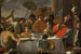 La parabole du riche et de Lazare - Ecole maltaise — visning af kunstværket