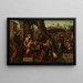 L'Adoration des mages - Manière de Bonifazio Veronese — indrammet kunstværk på væggen