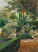 Un jardin à Séville - Manuel García y Rodríguez — visning af kunstværket
