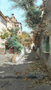 Gadebillede i Granada - Manuel García y Rodríguez — visning af kunstværket
