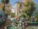 Les jardins de l'Alcazar de Séville - Manuel García y Rodríguez — visning af kunstværket
