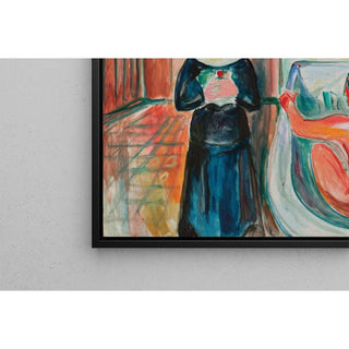 Marat au bain et Charlotte Corday Edvard Munch - Edvard Munch | Reproduction Tableau Décoration murale affiche copie