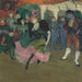Marcelle Lender danser boleroen i Chilpric - Henri de Toulouse-Lautrec — vist i et interiør