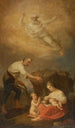 Saint Isidore, arbejdsbeskyttelse - Marcello Bacciarelli — visning af kunstværket