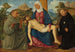 La Pietà med helgenerne François og Nicolas de Tolentino - Marcello Fogolino — visning af kunstværket