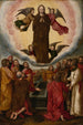 Assumption of the Virgin - Marcellus Coffermans — indrammet kunstværk på væggen