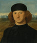 Portrait af en ung mand, man tror er Alvise de Franceschi - Marco Basaiti — visning af kunstværket
