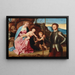 La Sainte Famille avec l'Enfant Saint Jean-Baptiste et Saint Georges - Marco Basaiti — indrammet kunstværk på væggen
