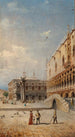 Venise, Piazzetta med Saint-Marc-søjlerne - Marco Grubas — visning af kunstværket