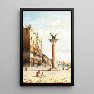 Marco Grubas - Venice a View of Palazzo Ducale and St Marks Column.webp