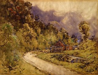 Margaret Stoddart - Old cottage Arthurs Pass.webp