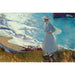 Reproduktion af maleriet Joaquín Sorolla maleri "Maria på stranden i Biarritz"