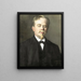 Portrait af Auguste Allebé 1838-1927 - Maria Alexandrina Reuss — indrammet kunstværk på væggen