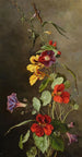 kapucinerblomster - Maria Kazanowska — visning af kunstværket