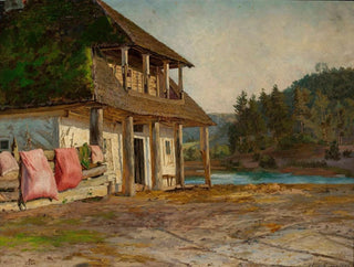 Maison en bois - Maria Kazanowska — visning af kunstværket