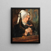 En bøn - Marianne Stokes — indrammet kunstværk på væggen
