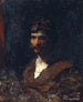 Buste af en mand, allegori over Bacchus - Mariano Fortuny Marsal — visning af kunstværket