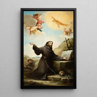 Mariano Salvador Maella - Saint Francis of Assisi Receiving the Stigmata.webp
