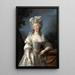 Reproduktion af maleriet Marie Antoinette og hendes børn ved Trianon af Adolf Ulrik Wertmüller