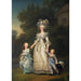 Reproduktion af maleriet Marie Antoinette og hendes børn ved Trianon af Adolf Ulrik Wertmüller