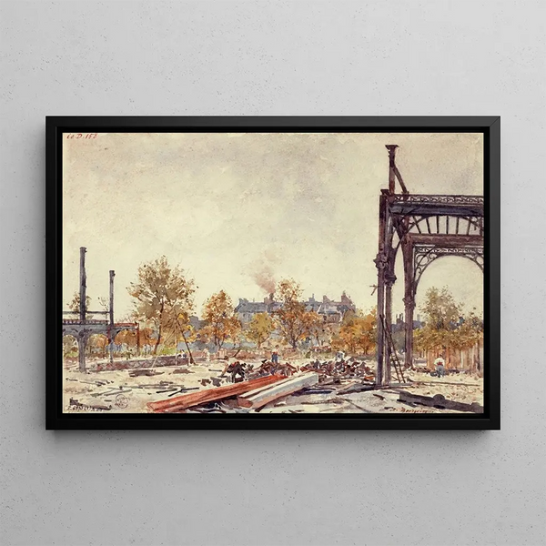 MarieDsir Bourgoin - Les travaux du March du Temple.webp