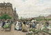 Le Quai aux Fleurs - Marie-François Firmin-Girard — visning af kunstværket