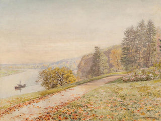 Le remorqueur - Marie-François Firmin-Girard — visning af kunstværket