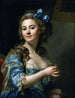Selvportræt - Marie-Gabrielle Capet — visning af kunstværket