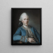 Marie-Joseph Peyre 1730-1785 - Marie-Suzanne Giroust — indrammet kunstværk på væggen