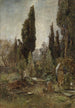 Vieux cimetière - Marie Egner — visning af kunstværket