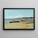 Le quartier de la gare Agfa set fra Tivoli-stranden, Alger - Marius Reynaud — indrammet kunstværk på væggen