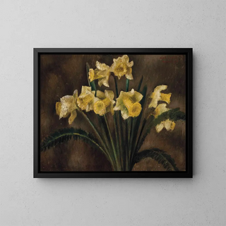 Jonquilles - Mark Gertler — indrammet kunstværk på væggen