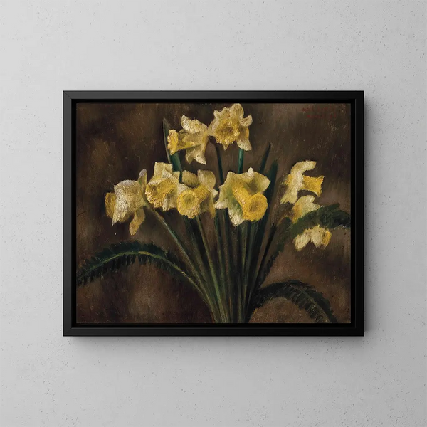 Jonquilles - Mark Gertler — indrammet kunstværk på væggen
