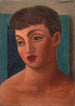 Tête de jeune fille - Mark Gertler — visning af kunstværket