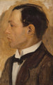 Portrait af Jack, kunstnerens bror - Mark Gertler — visning af kunstværket