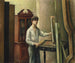 L'artiste i sit atelier - Mark Gertler — visning af kunstværket
