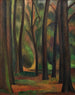 Arbres à Garsington - Mark Gertler — visning af kunstværket
