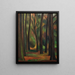Arbres à Garsington - Mark Gertler — indrammet kunstværk på væggen