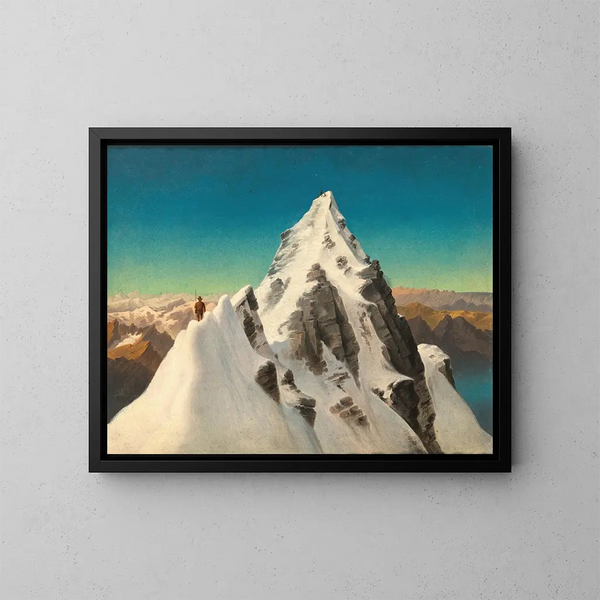 Saint Ruprecht nær Klagenfurt, Grossglockner - Markus Pernhart | Reproduction — indrammet kunstværk på væggen
