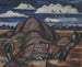 Cimetière du Nouveau-Mexique - Marsden Hartley — visning af kunstværket