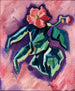 Bégonias roses - Marsden Hartley — visning af kunstværket