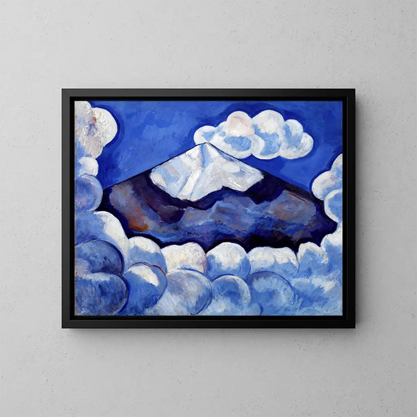 Popocatépetl, morgenåndelig, Mexico - Marsden Hartley — indrammet kunstværk på væggen